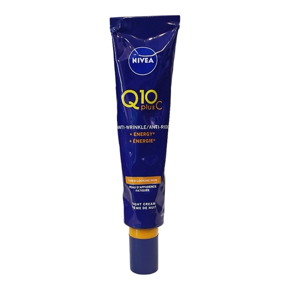NIVEA Q10 PLUS C ANTI-WRINKLE NIGHT CREAM 40ML - BRAND NEW, NO BOX - Picture 2 of 2